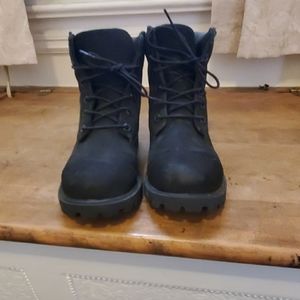 Black Suede Timberland boots